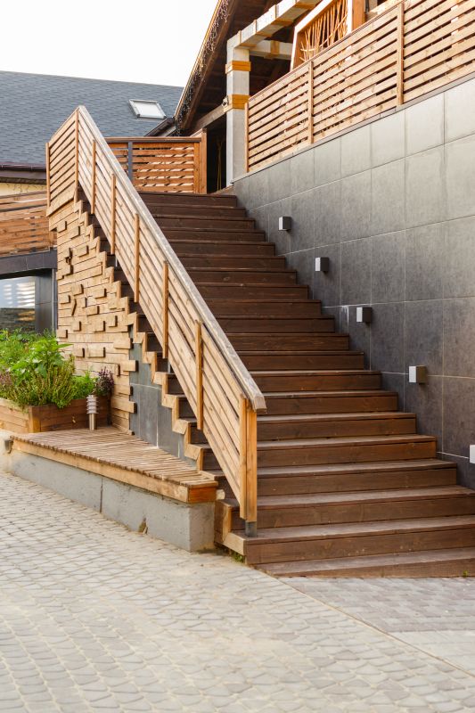 Deck Steps Repair in Conroe, TX